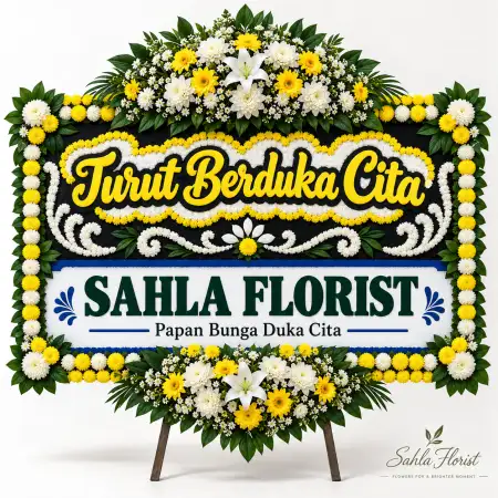 Papan Bunga Duka Sukadiri